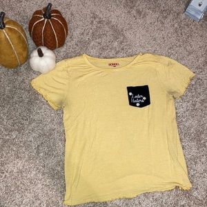 Lettuce Edge Later Haters Striped Top